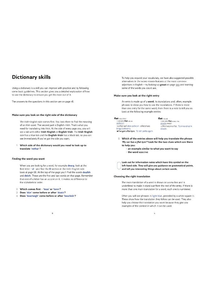 null - Easy Learning Irish Dictionary: Trusted Support for Learning - Image 1