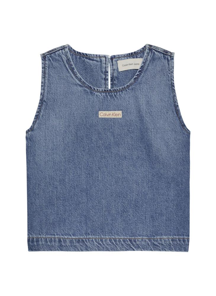 Calvin Klein Jeans DENIM TOP SOFT BLUE  - Image 5