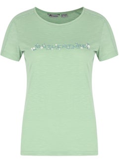 Athlex Women's T-shirt Apple, Outventure, +ADD QUICKDRY Technology, Breathable Fabric, Fitted Cut, Perfect for Hiking and Outdoor Activities 