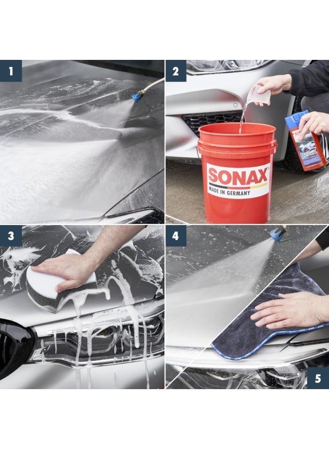 SONAX XTREME Ceramic Active Shampoo (500ml) – High-Gloss Shine & Si-Carbon Protection - Image 2