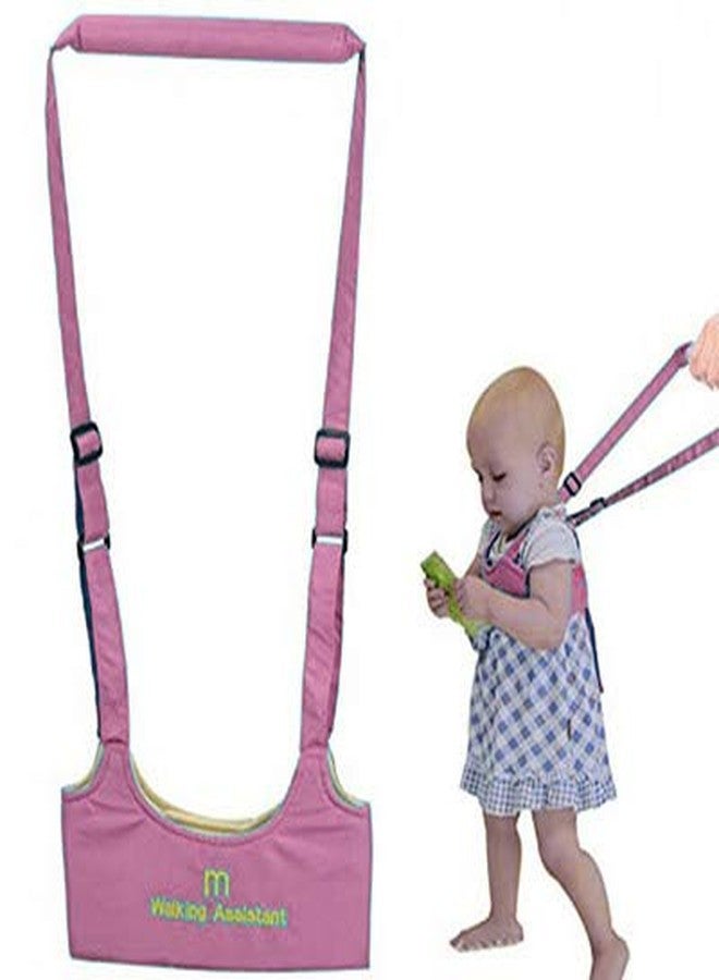 Mopslik Baby Walker Toddler Walking Assistant, Stand Up and Walking Learning Helper for Baby (Pink) - Image 1