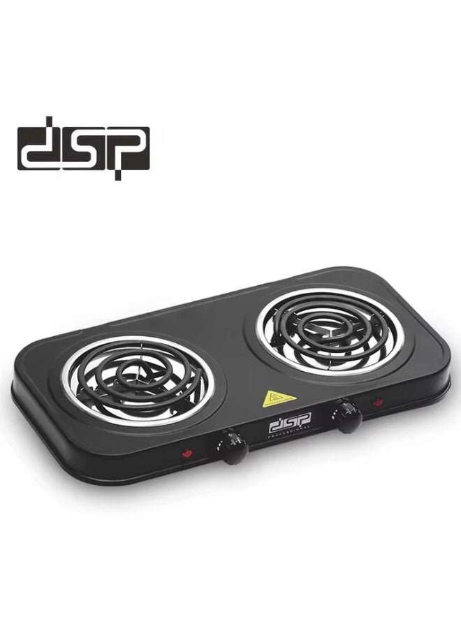 دي اس بي موقد كهربائي مزدوج بقرص حراري سريع التسخين - KD4055 - Image 1