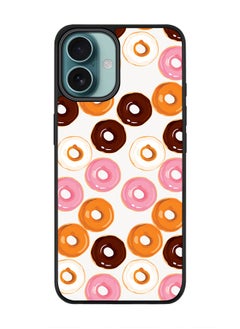 For iPhone 16 Plus Case [Compatible with MagSafe] Slim Magnetic cover Phone Case iPhone 16 Plus -Donut Drops