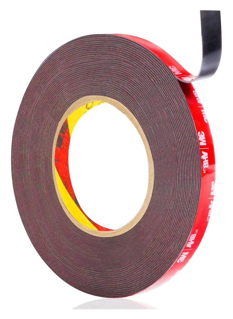 Generic 3M Thin Double Sided Tape Mounting Tape Heavy Duty, 36 FT Length, 0.4 Inch Width for Car, LED Strip Lights, Home Decor, Office Decor  - Image 1
