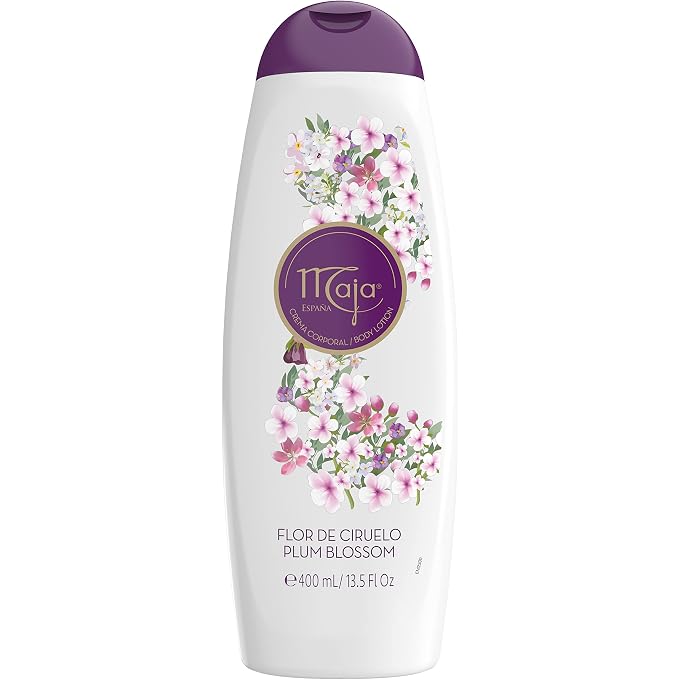 maja Perfumed Body Lotion Extra Dry Skin 13.5 oz. Flor De Ciruelo/Plum Blossom by Myrurgia - Image 1