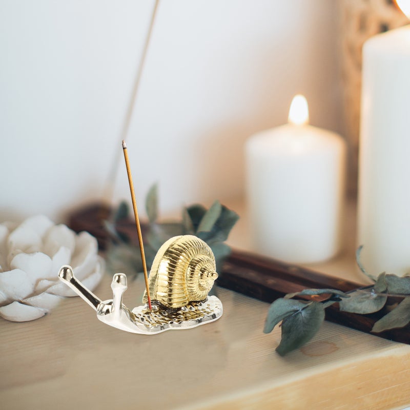 Snail Incense Holder Funny Incense Burner Incense Stick Burner For Home Decoration - Image 4