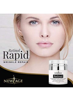 New Age Retinol Cream Neck & Facial Moisturizer Serum With Hyaluronic Acid Vitamin E Anti Aging Formula Reduces Wrinkles Fine Linesday And Night Cream 1.7 Fl Oz 2 Pack Retinol  - Image 4