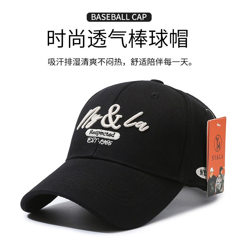 NY&LA Cap Unisex Sports Sun Protection Breathable Baseball Hat Cotton - Image 2