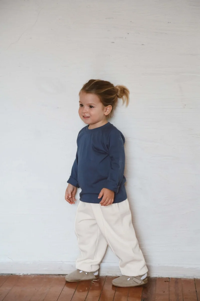 Ohlala Koala Indigo Back Printed Long Sleeve T-Shirt