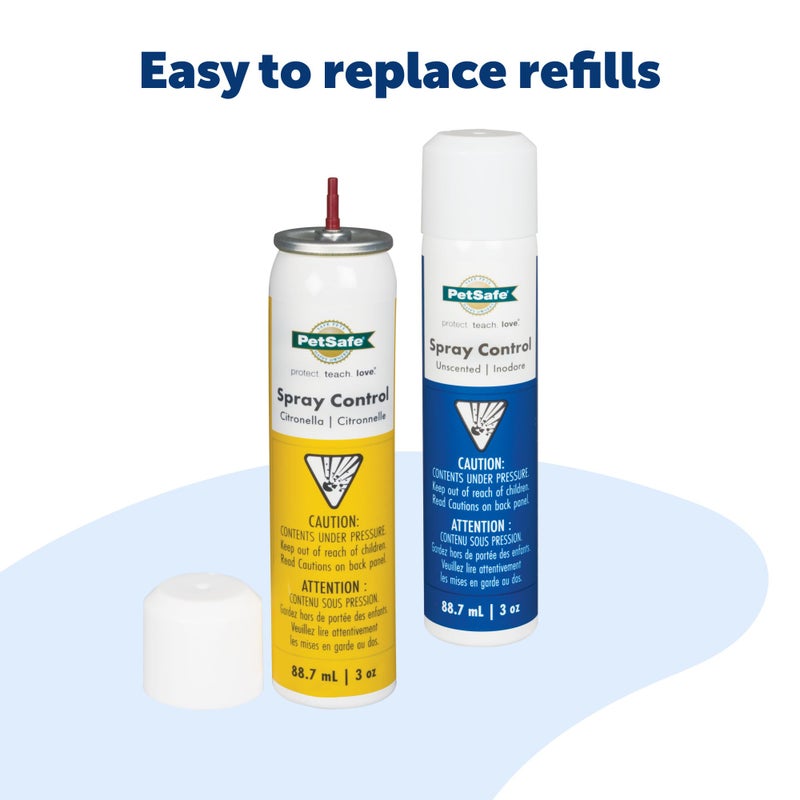 PetSafe Citronella Spray Can Refill - Environmentally Friendly, Pet-Safe Spray Refill for Bark Control Collars & Remote Trainers - Effective Distraction to Discourage Excessive Barking - Image 5