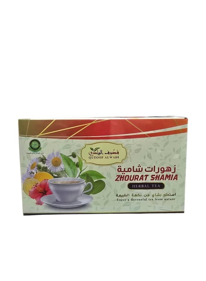 قطوف الوادي مشروب زهورات شامية 24 كيس