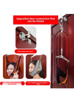 Generic Home Cervical Traction Device Neck Pain TherapyHook type cervical traction frame flannel traction belt door suspension Hook type cervical traction frame flannel traction belt door suspension 