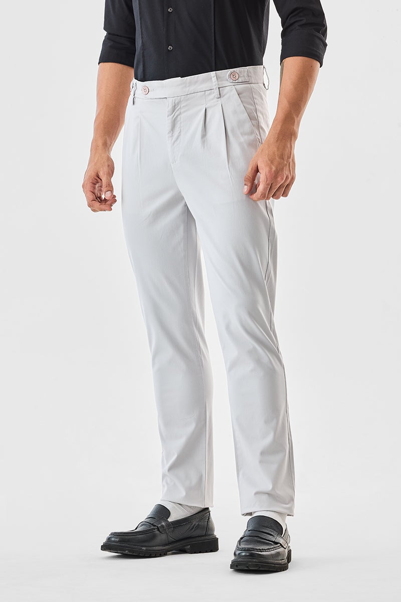 SNITCH Straight Fit Stretch Trousers - Image 3