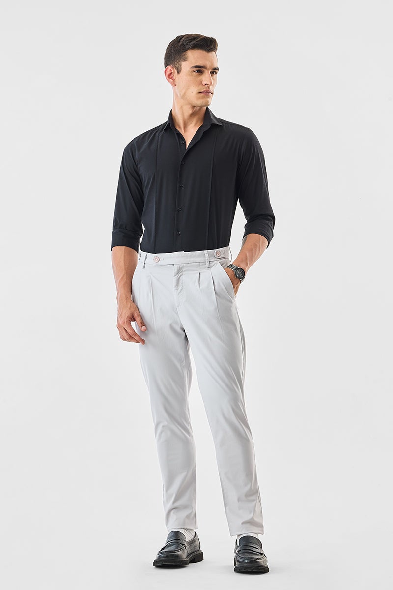 SNITCH Straight Fit Stretch Trousers - Image 2