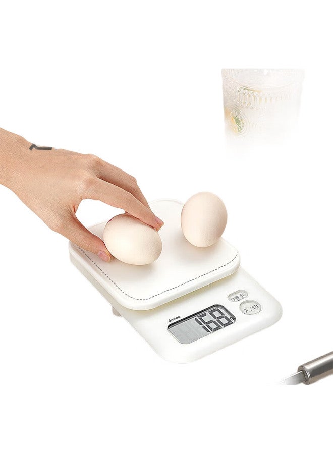 Dretec Kitchen Scale, Baking Electronic Scale For Home Use, Food Scale, High-Precision Kitchen Scale With Frosted Non-Slip Surface - Image 2