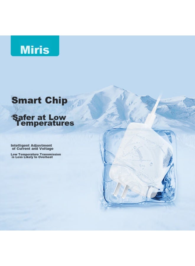 Mryc Apple Laptop Charger, 96W Type-C To Magsafe 3 Set, Macbook Pro/Air Power Adapter Cable, 2 Meters, Usb-C Set - Image 4