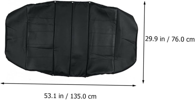 LABRIMP 11pcs 5-Seater Car Seat Cover Set with Pu Material Car Seat Protection Cushion Non-Slip Auto Interior Accessory - Image 2
