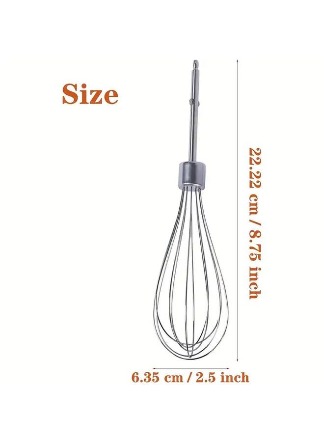 Stainless Steel Turbo Whisk Beaters Set Compatible with Hand Mixer Durable Kitchen Tool - Image 3