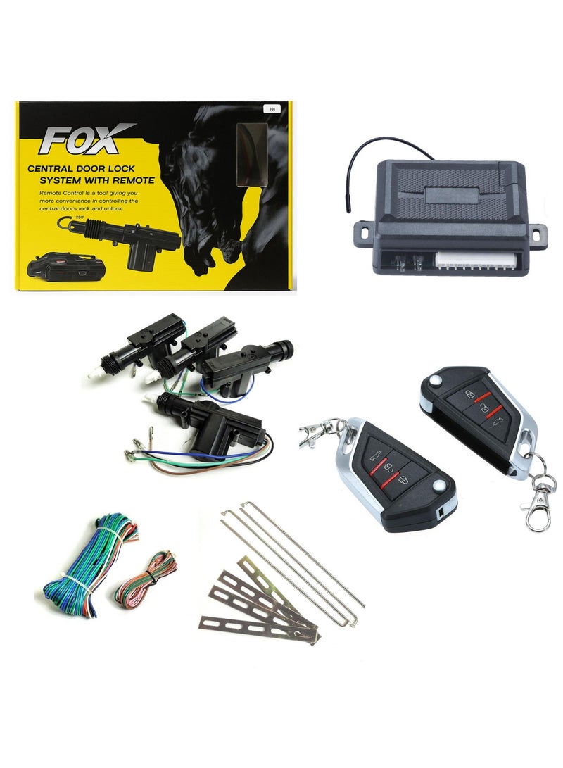Fox Central Lock Focus offers complete protection for your car with a smart and fast locking system  - Y267 (TY) - Image 1