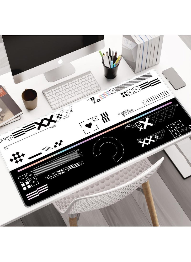 Y&D - Exclusive For Esports Games Gaming Mouse Pad Extended Large Mat Desk Pad Stitched Edges Mousepad Long Mouse Pad And Non-Slip Rubber Base Mice Pad 900X400X3mm - Image 1