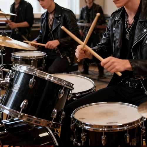 JEUIHAU 18 Pairs Maple Drum Sticks, 5A Wood Tip Drumstick, Classic Wooden Drumsticks for Student and Adult - Image 5