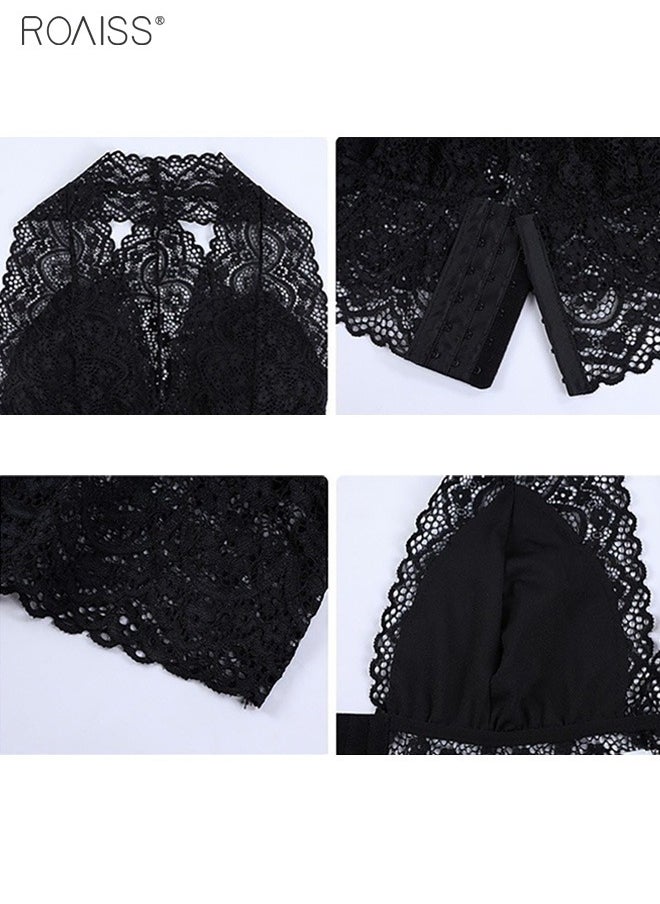 Women's Lace Bra Vest Removable Sponge Pad No Steel Ring Bra V Neck Vest Basic Short Vest - pzsku/Z3E8FFDF9FB44505D7DADZ/45/_/1729511234/3ad6d0ce-dece-46cc-b9f7-b2cab26174a8