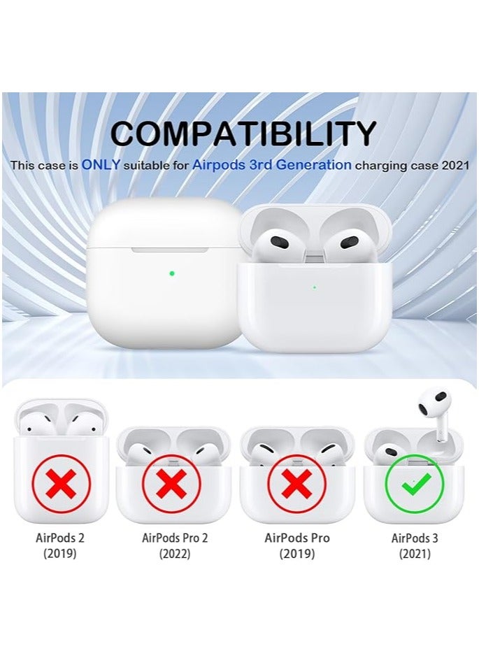 wexon Protective Shockproof Silicone Case Cover for Apple AirPods 3 White  - Image 3