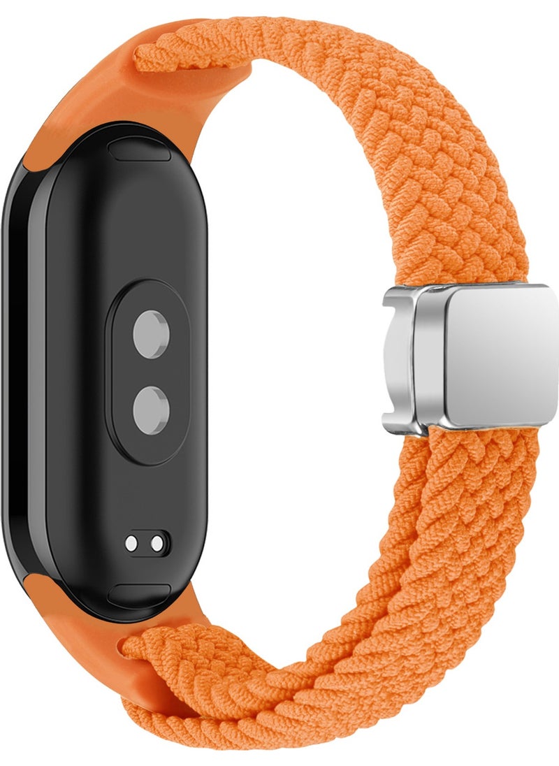 Techmaster Xiaomi Mi Band 8 Mi Band 9 Compatible Magnetic Magnet Band Braided Strap  - Image 1