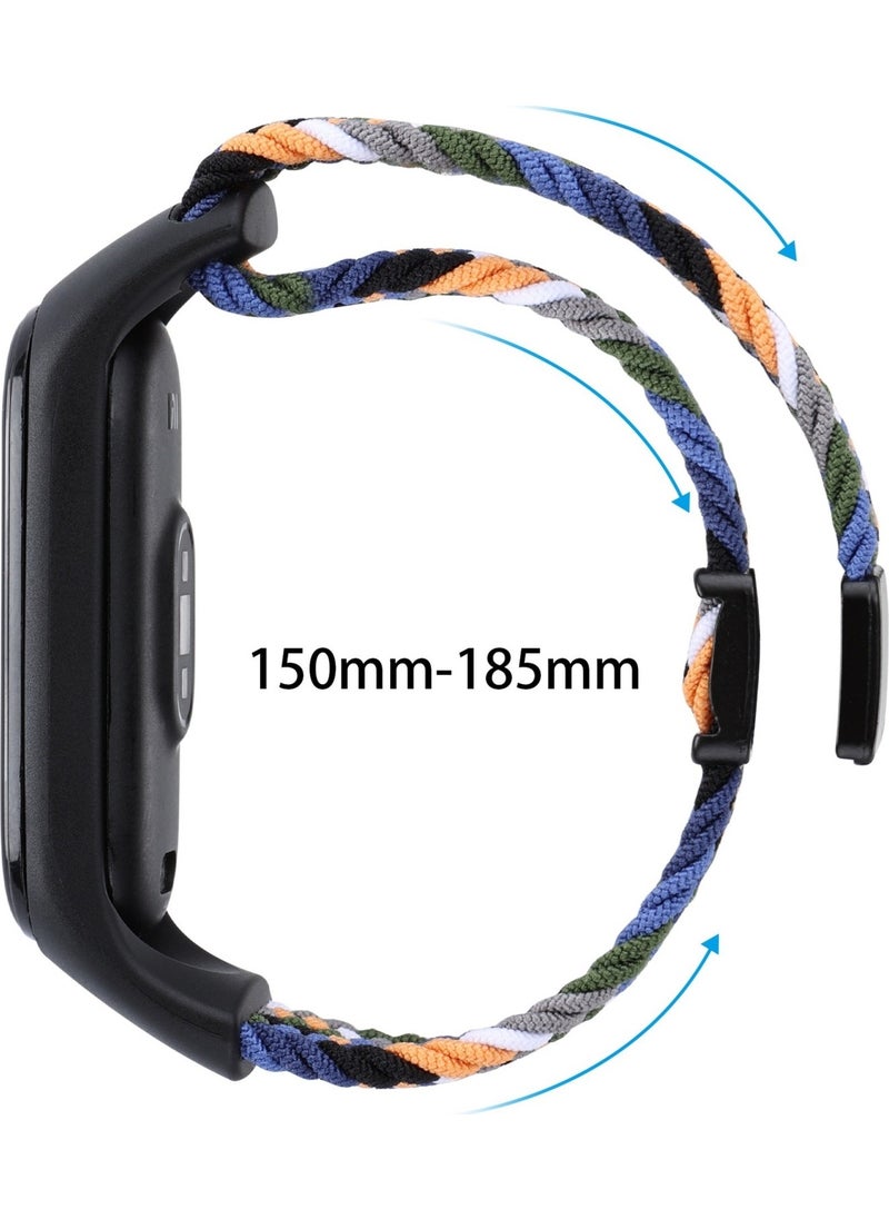 Techmaster Xiaomi Mi Band 8 Mi Band 9 Compatible Magnetic Magnet Band Braided Strap  - Image 4