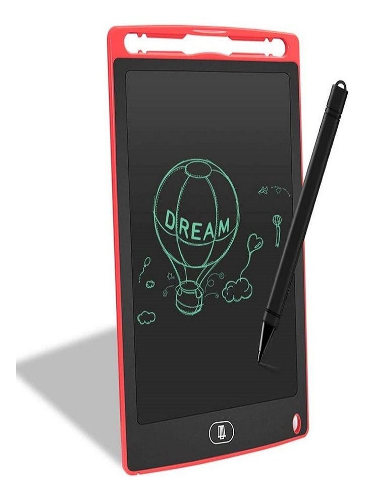 Smart 8.5" LCD Electronic Writing Tablet LCD Drawing Tablet Writing Board Portable Color Red