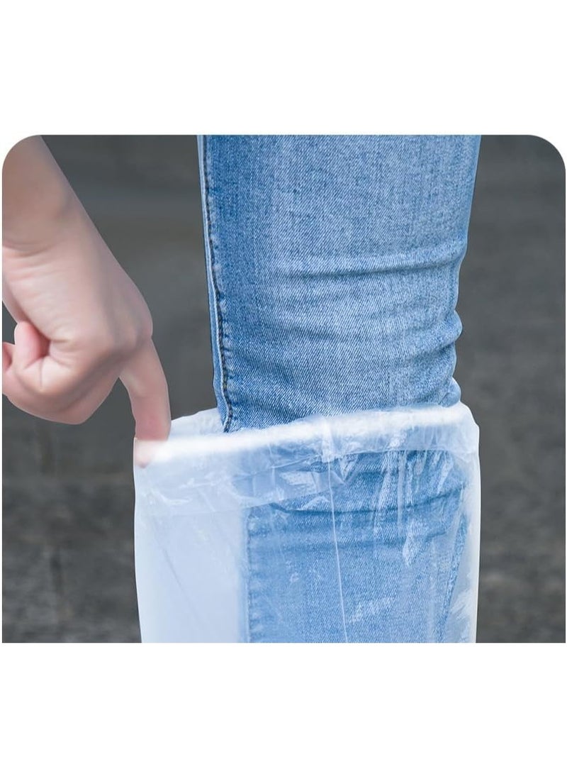 10 Pairs Waterproof Boot Covers, plastic material, Non-Slip Outdoor Waterproof Shoe Protectors - Image 5