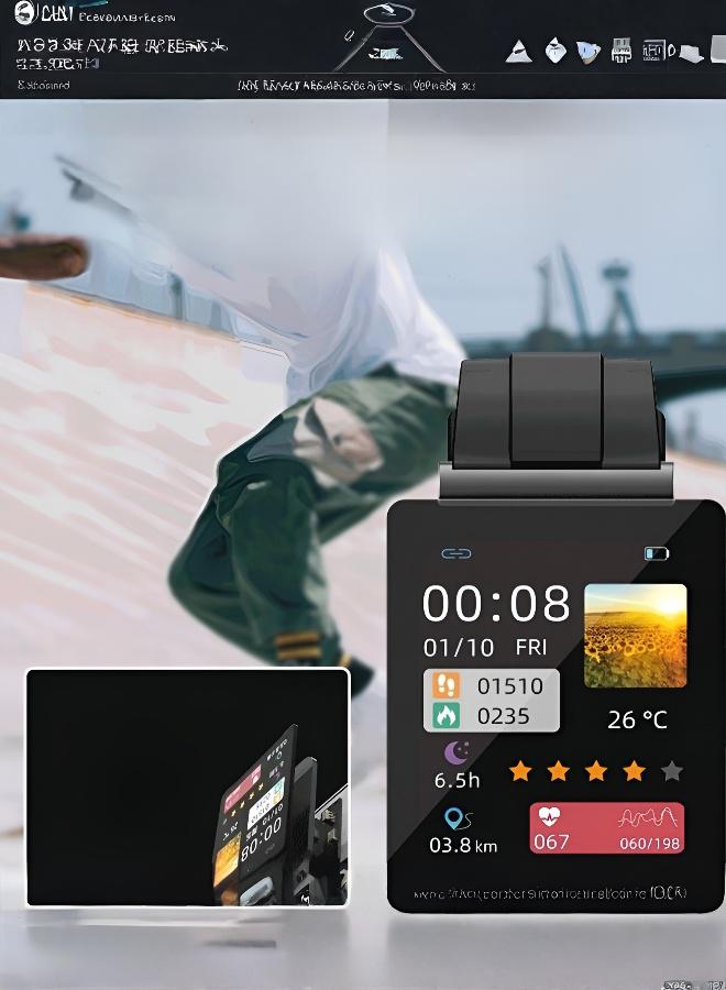 Smart Band: Non-Invasive Blood Sugar, HR, BP, SpO2, Smart Door & Temp Control, NFC - Image 4