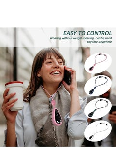 Excefore Smart Neck Massager, Pendant Mini Neck Massager with Heat 0-52℃ Electric Neck Massager with 6 Modes 15 Levels with EMS Dual Pulse Technology, for Women and Men  - Image 4