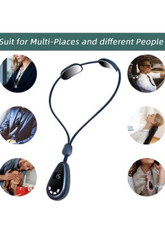 Excefore Smart Neck Massager, Pendant Mini Neck Massager with Heat 0-52℃ Electric Neck Massager with 6 Modes 15 Levels with EMS Dual Pulse Technology, for Women and Men  - Image 3
