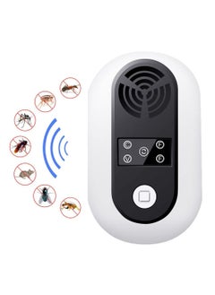 Ultrasonic Mouse Repellent, 8 Wave Frequency Conversion Rat Repellent, Efficient Spider Repellent, Ultrasonic Pest Repeller For Rodents, Cockroaches and other insects (UK)