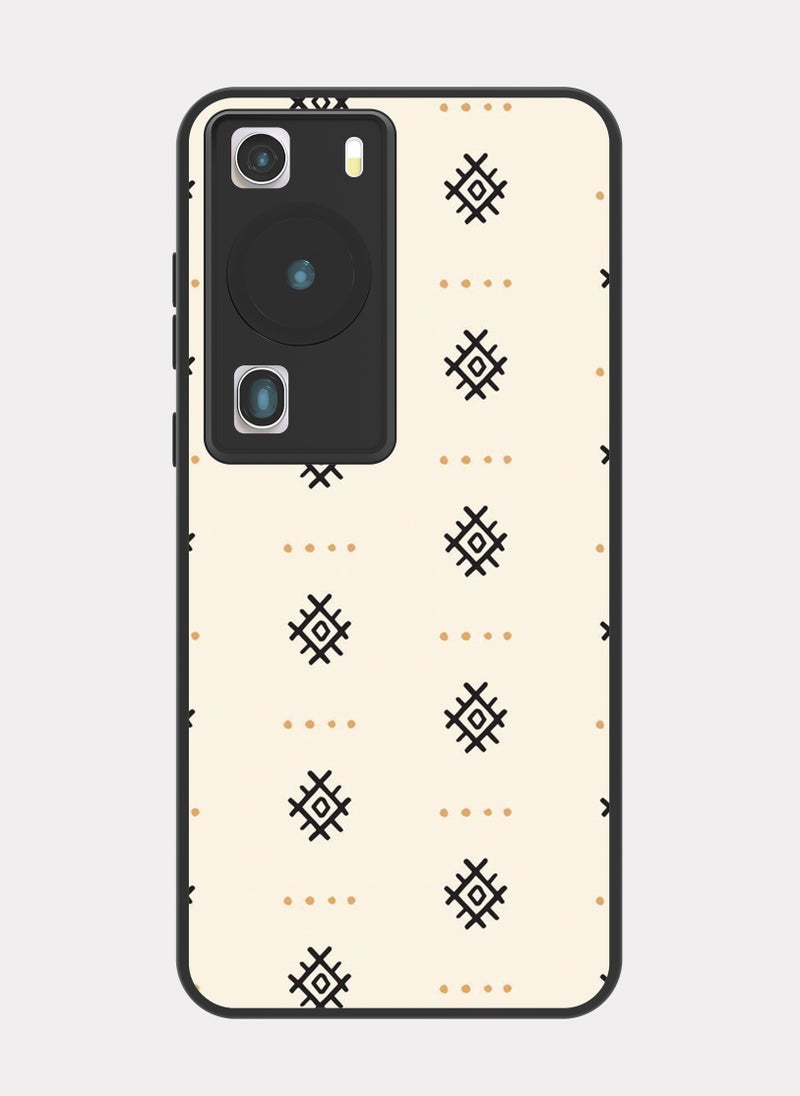 PXLAAT Huawei P60 Pro case cover Old Pattern - Image 1