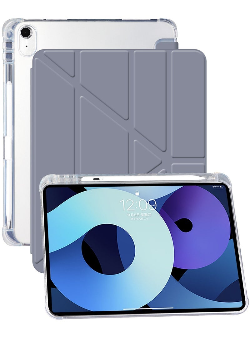 كابتن تيك جراب iPad Mini 6 الجديد مع حامل قلم رصاص 8.3 بوصة 2021 ، غطاء ذكي ثلاثي الطي مع حامل أقلام رصاص لـ 2021 iPad Mini 6th Generation A2567 A2568 A2569 - Image 1