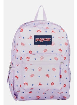 JANSPORT Women Brand Logo Print Backpack 46 H X 40 L X 15 W cm, Purple  - Image 1