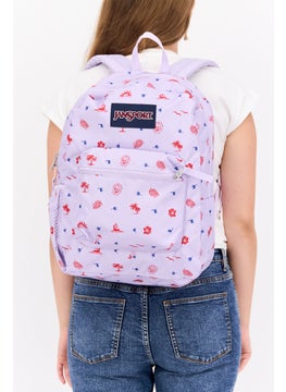 JANSPORT Women Brand Logo Print Backpack 46 H X 40 L X 15 W cm, Purple  - Image 3