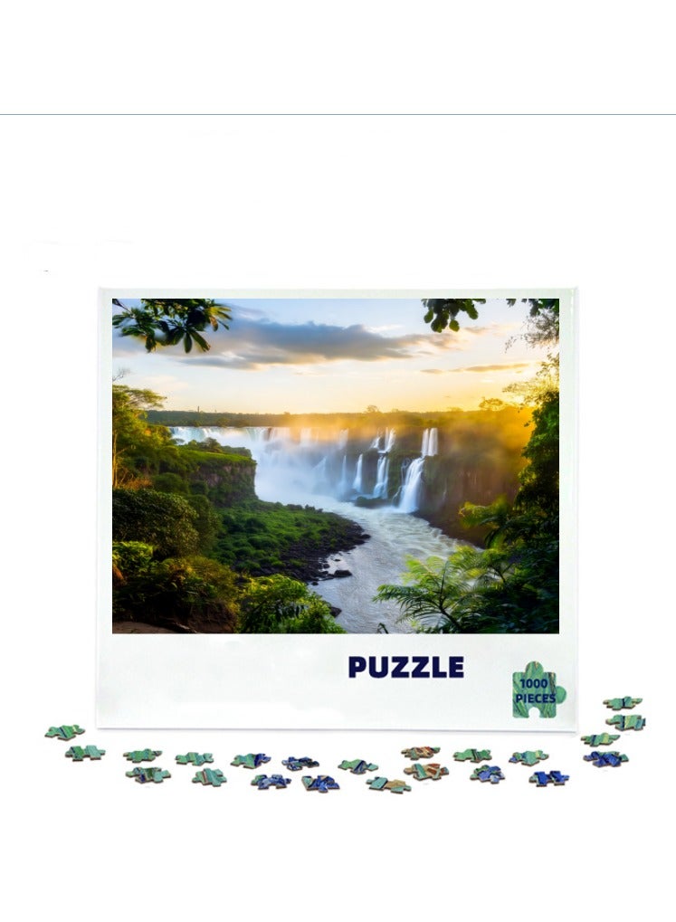 Anna 1000-Piece 3D Creative Landscape Puzzle - Brain Teaser Jigsaw for Imaginative Fun - Image 1