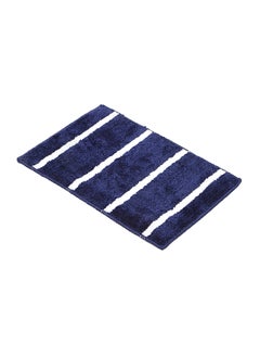 Status Contract Anti-Skid Microfiber Water Absorbant/Soaking Washable Doormat for Bathroom/Entrance/Kitchen/Bedside/Door/Living-Room/Prayer Room Bath Mat (Blue),38 X 58 Cm  - Image 2