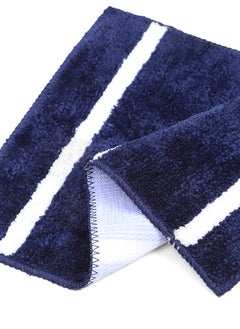 Status Contract Anti-Skid Microfiber Water Absorbant/Soaking Washable Doormat for Bathroom/Entrance/Kitchen/Bedside/Door/Living-Room/Prayer Room Bath Mat (Blue),38 X 58 Cm  - Image 4
