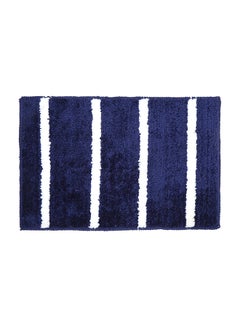 Status Contract Anti-Skid Microfiber Water Absorbant/Soaking Washable Doormat for Bathroom/Entrance/Kitchen/Bedside/Door/Living-Room/Prayer Room Bath Mat (Blue),38 X 58 Cm  - Image 3