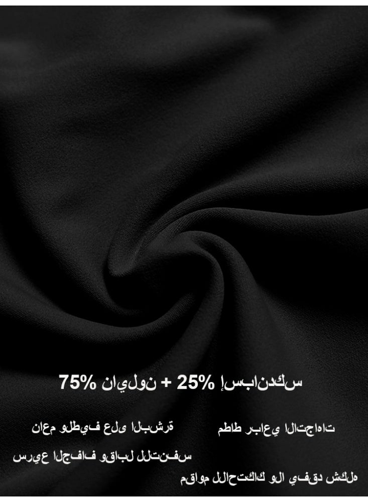 عام طقم بذلة رياضية نسائية - بذلة لياقة بدنية طويلة الأكمام - ملابس جيم قطعة واحدة - Image 4