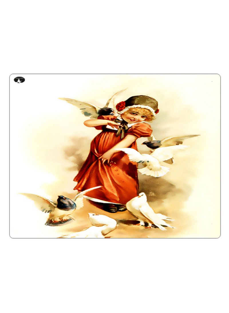 Printed Anti-Slip Gaming Mouse Pad Multicolor
