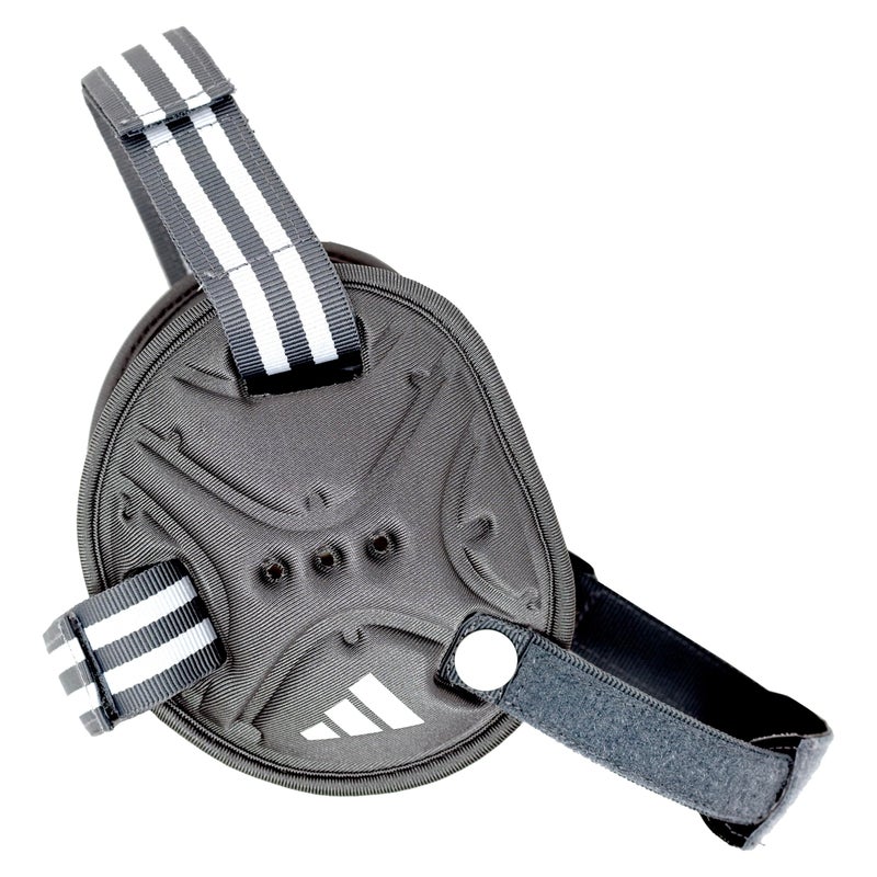 واقي أذن للمصارعة للشباب من أديداس، رمادي/أبيض