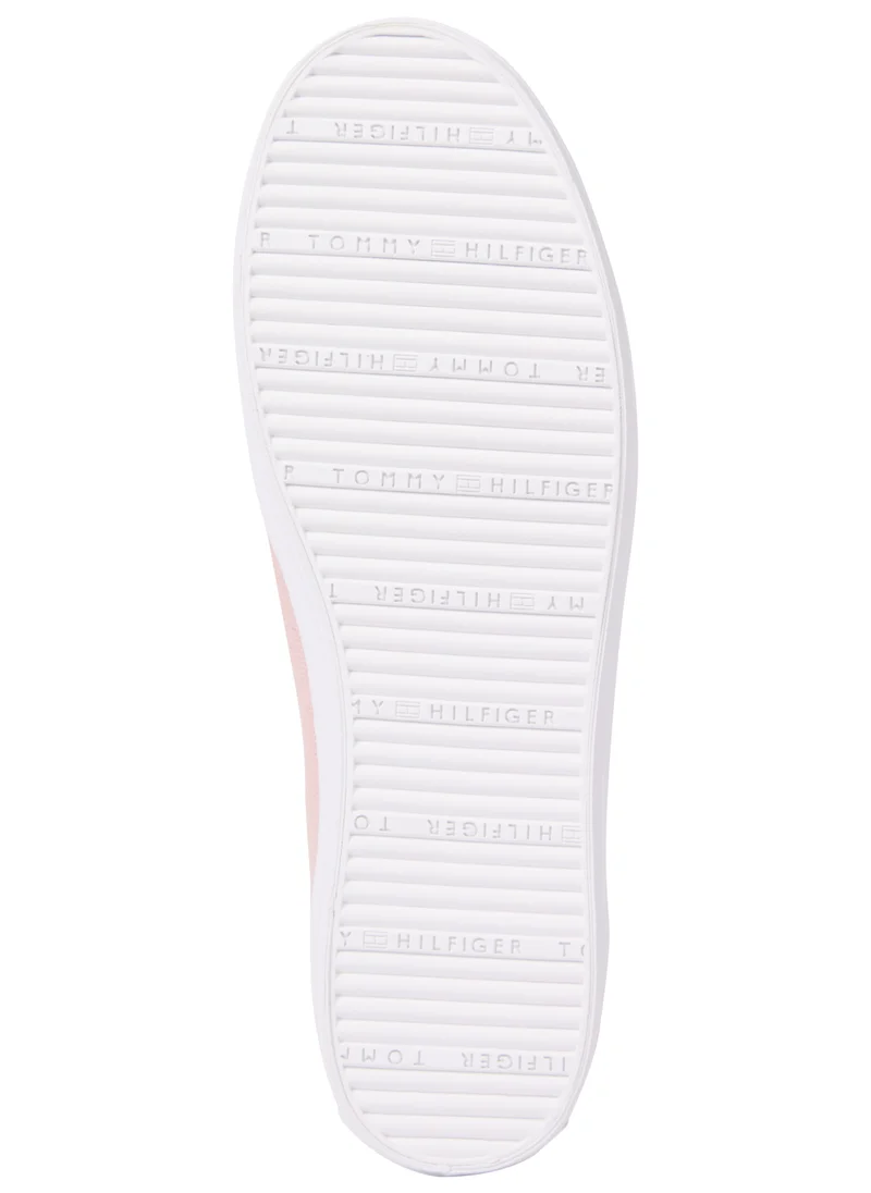 تومي هيلفيغر VULCANISED CANVAS SLIP ON TRAINERS