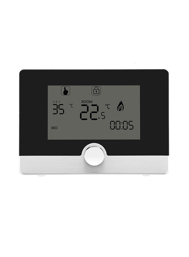 نيبمينينت جهاز تحكم في درجة حرارة الغرفة بشاشة LCD مزدوجة أسود 14.50x5x13.50سنتيمتر  - Image 1