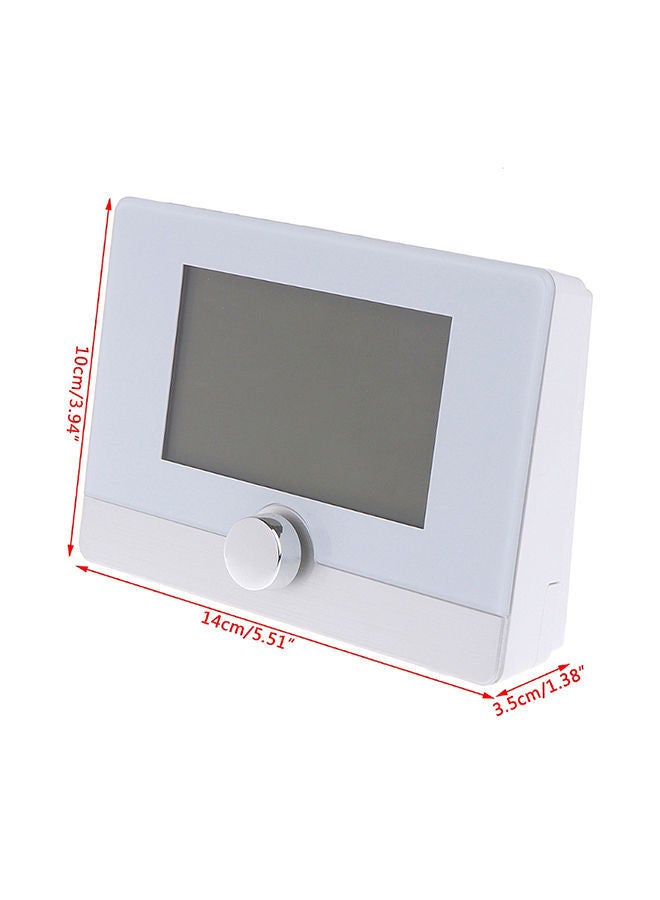 نيبمينينت جهاز تحكم في درجة حرارة الغرفة بشاشة LCD مزدوجة أسود 14.50x5x13.50سنتيمتر  - Image 4