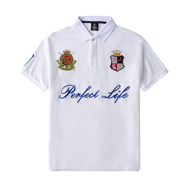 TS Short Sleeves Concise TS Polo Flagship Store For Men and Women - Image 1